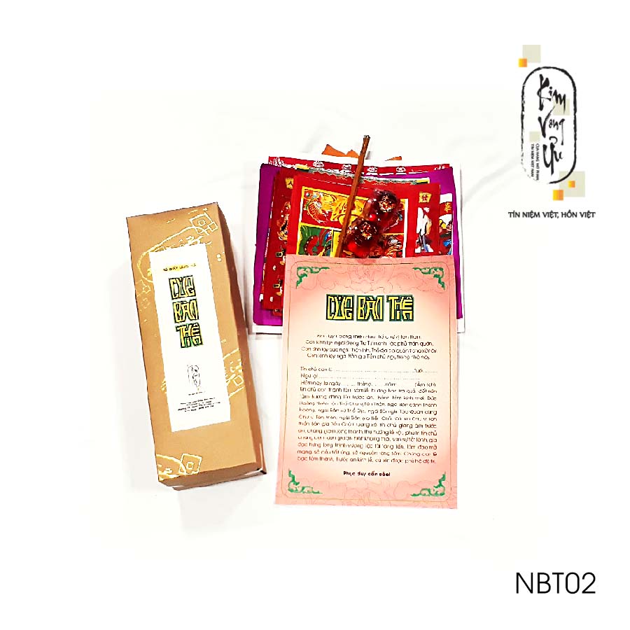 Phần vàng mã cúng Bàn Thiên/ Cúng mùng 2-16 Kim Vong Ưu