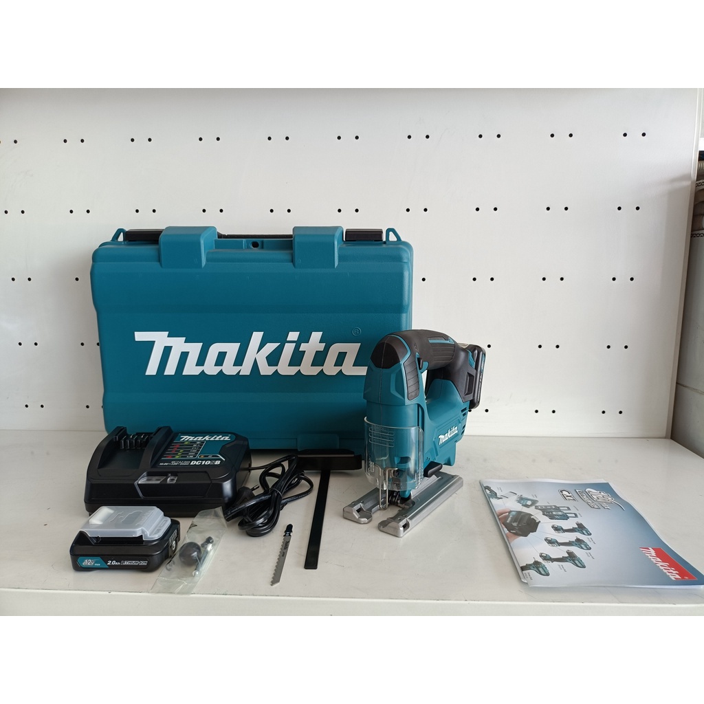 CHÍNH HÃNG - Máy cưa lọng cầm tay dùng pin 12V Makita JV101DSAE