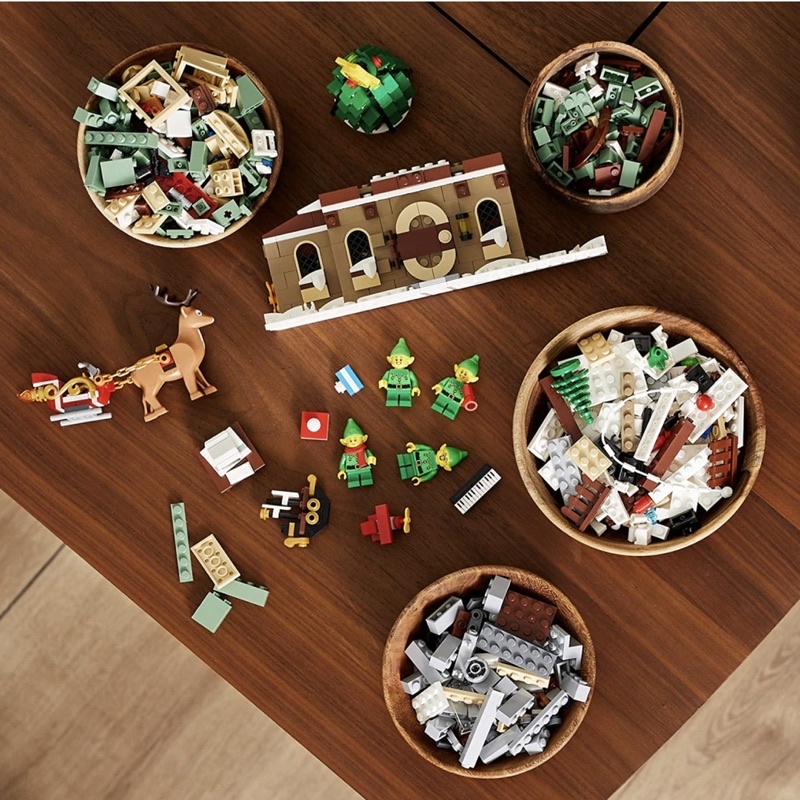 Lego chính hãng - Set 10275 - Ngôi nhà giáng sinh của yêu tinh