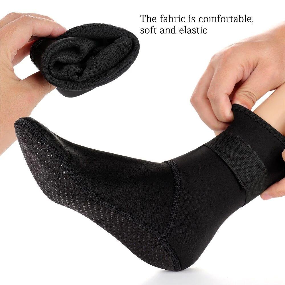 MUVAKO Tất Lặn Giữ Ấm Chống Trượt Bằng Cao Su Tổng Hợp