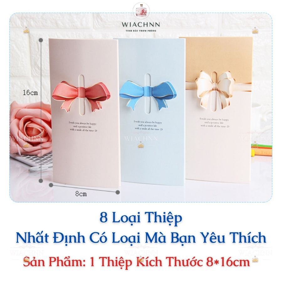 Thiệp Chúc Mừng 3D Cao Cấp Giáng Sinh Lễ Tình Nhân Sinh Nhật 20-11 Nhiều Màu Sáng Tạo T3D