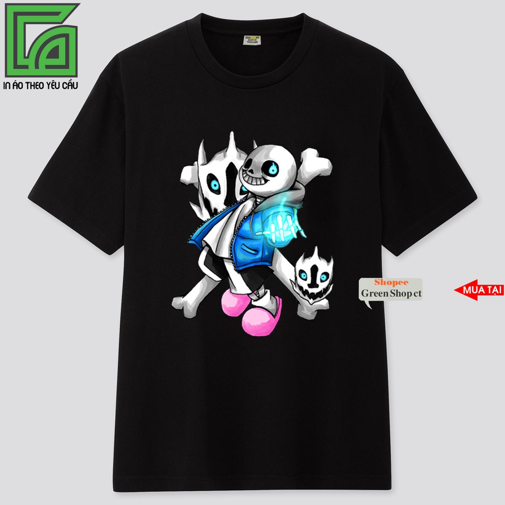 NEW Áo Thun Game Undertale Sans V3 -Có Size Trẻ Em 3 Màu S228