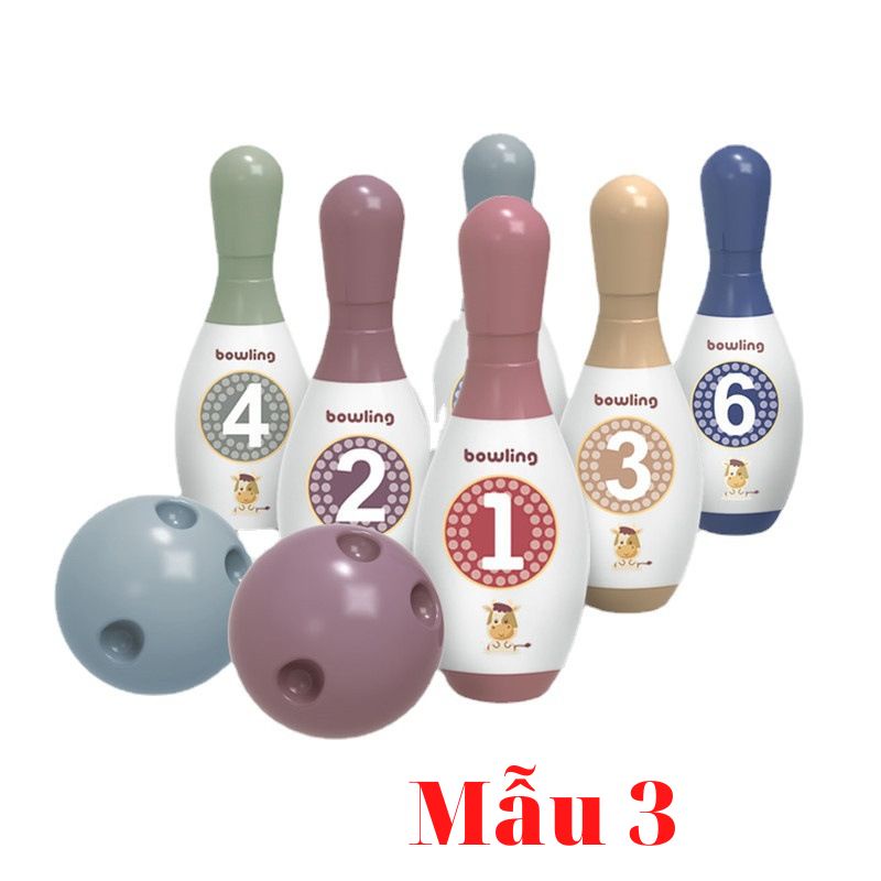 Đồ chơi vận động cho bé Bowling, màu sắc siêu đẹp (BBTOYS: 53)