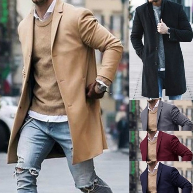 Áo khoác nam Trench Coat Áo len nam