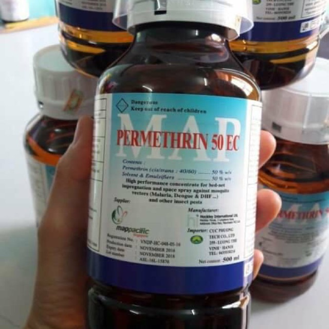Thuốc phun diệt muỗi MAP PERMETHRIN 50EC