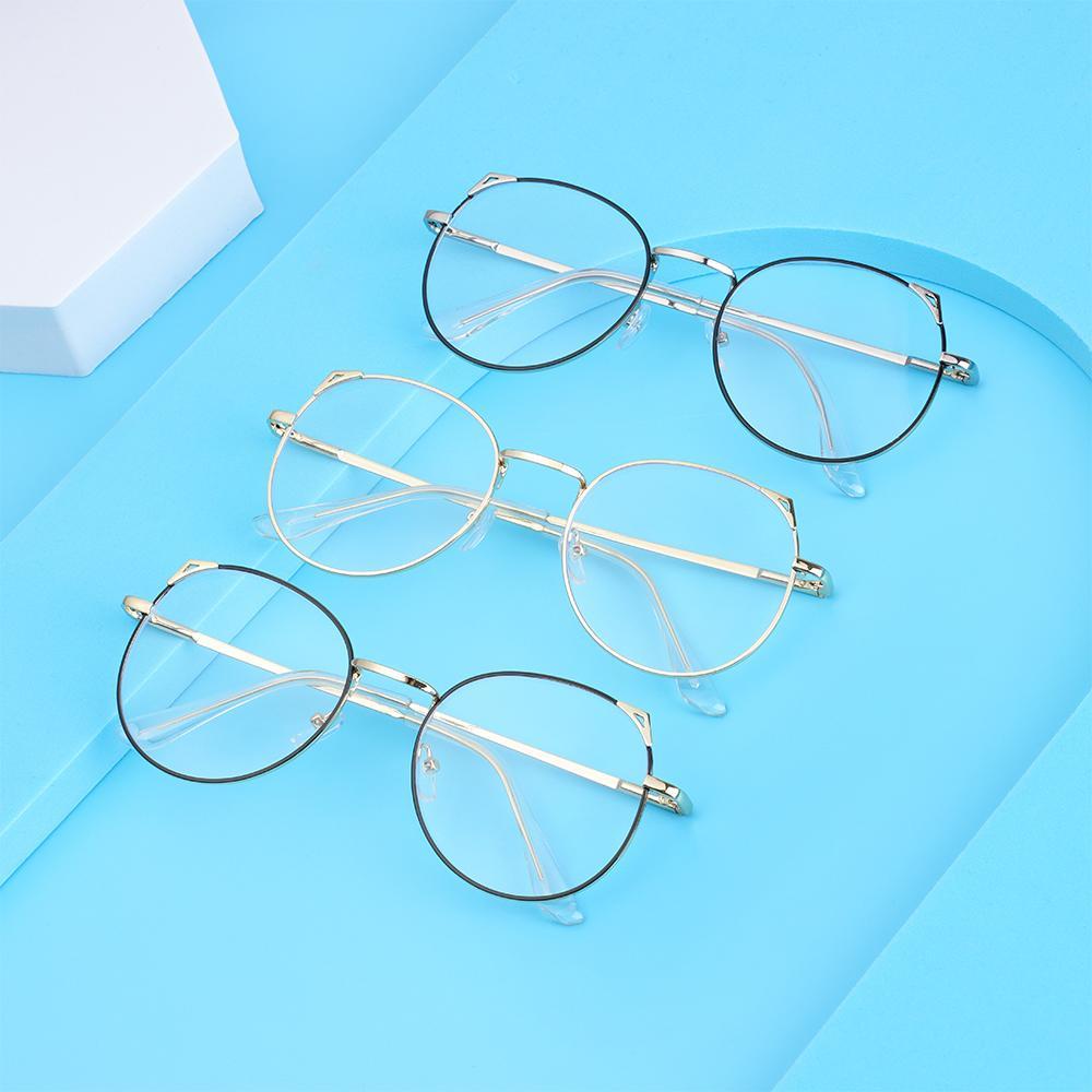 Mắt Kính Siêu Nhẹ Chống Ánh Sáng Xanh Kiểu Dáng Vintage Dễ Thương Xinh Xắn