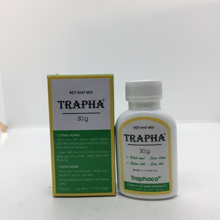 Bột khử mùi Trapha lọ 30g