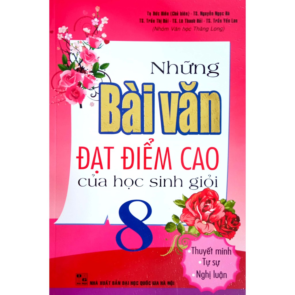 Sách - Những bài Văn đạt điểm cao của học sinh giỏi - Lớp 8