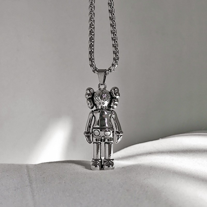 Dầy chuyền hình KAWS cho nam và nữ,vòng cổ mặt hình KAWS (VC13).