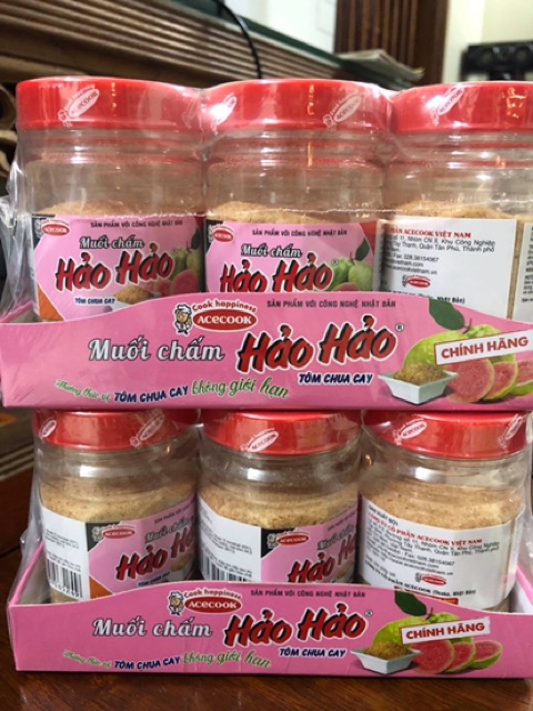 MUỐI CHẤM HẢO HẢO TÔM CHUA CAY ACECOOK 120g