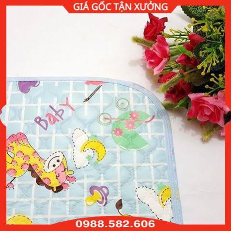 Chiếu Lót Nhựa Nhỏ Chống Tràn Cho Bé Sơ Sinh - Kích Thước 40x50cm - BTT00540