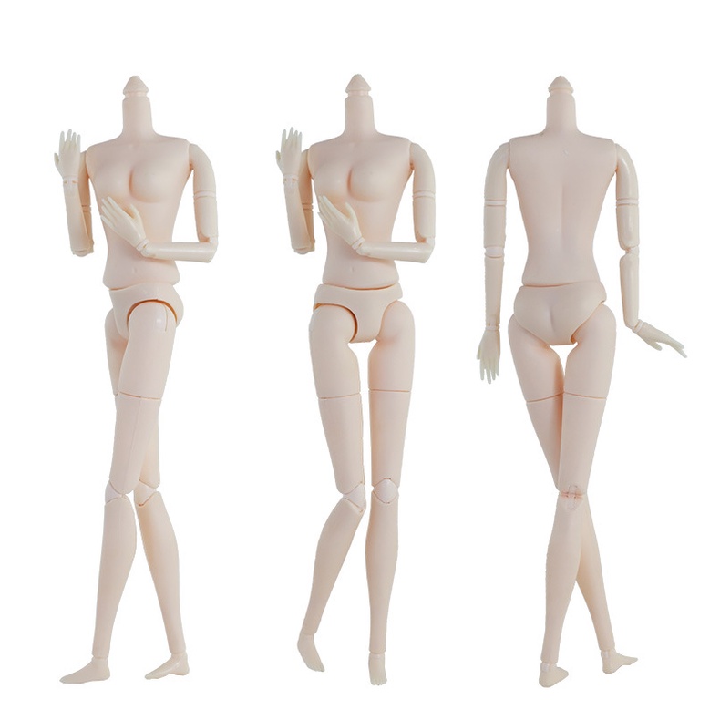 Mô hình búp bê công chúa bjd 2021 30cm cỡ 1/6 màu trắng với 26 khớp nối