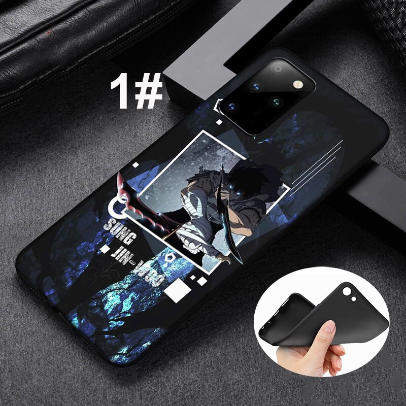 Ốp Điện Thoại Dẻo Họa Tiết Hoạt Hình Solo Leveling Cho Samsung Galaxy A11 A12 A22 A32 M21 M30s J4 Core A82 A9 GA198