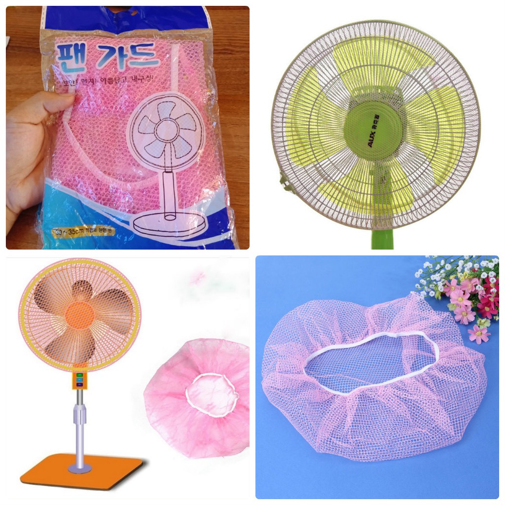 Túi lưới bọc quạt bảo vệ an toàn cho trẻ nhỏ - SIZE NHỎ