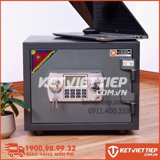 Két sắt mini chống cháy việt tiệp vt25 khóa điện tử 30kg