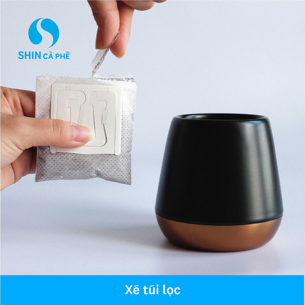 Shin cà phê phin giấy 65g đậm đà nguyên chất | BigBuy360 - bigbuy360.vn