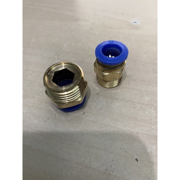 ĐẦU NỐI REN NGOÀI 9.6,13,17,21 Ống hơi khí nén, phung sương 6,8,10,12