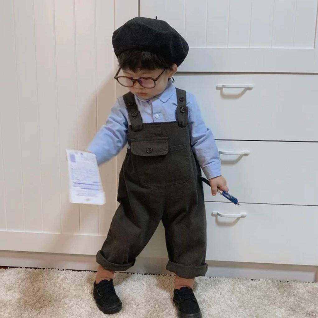 Nón Beret Màu Trơn Hợp Thời Trang Cho Bé Gái