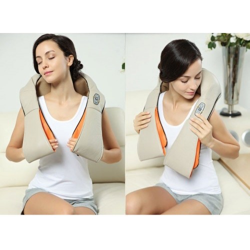 Máy massage vai cổ 8 bi hồng ngoại cao cấp PULI PL-901