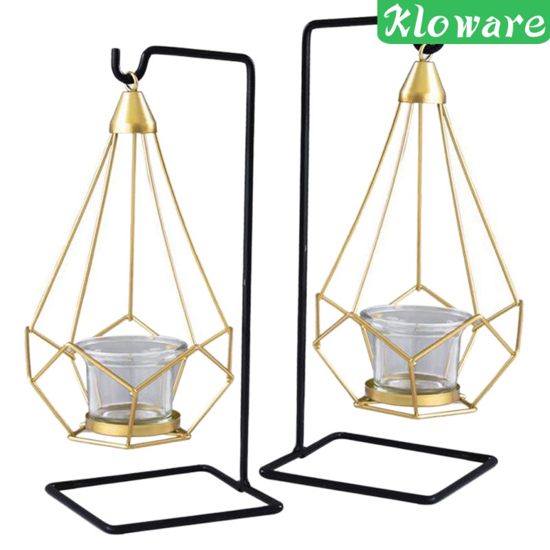 Lồng Sắt Đựng Nến Màu Đen Trang Trí Nhà Cửa Nghệ Thuật