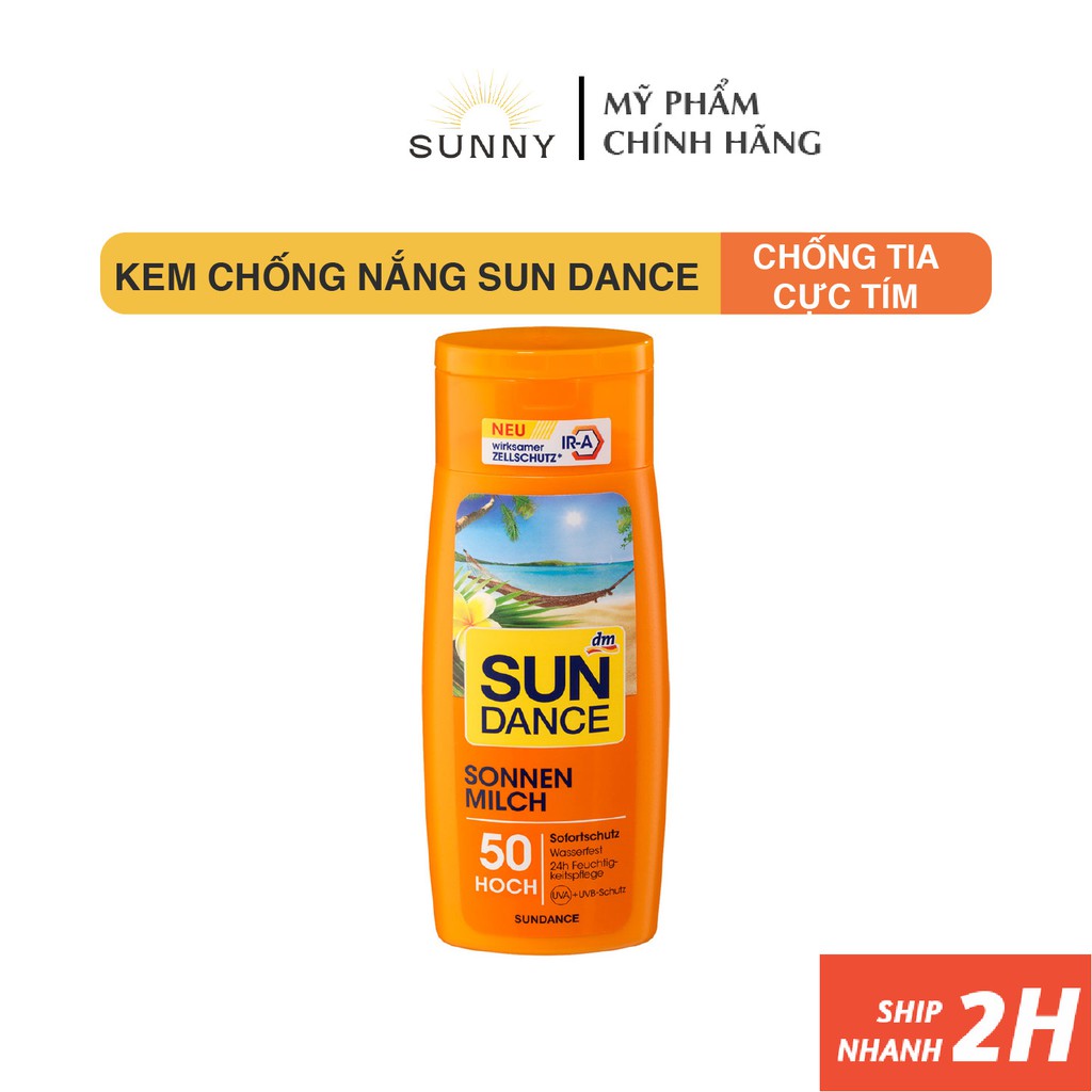 Kem chống nắng Sun Dance Sonnenmilch SPF 50+ chống nắng cực hiệu quả