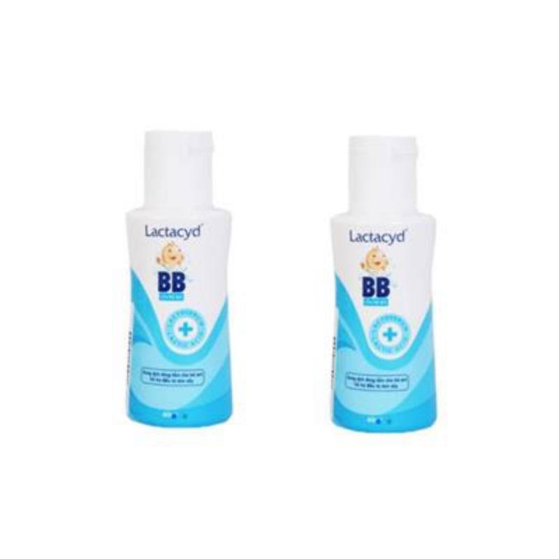 combo 2 Sữa Tắm Chống Rôm Sảy Sanofi Lactacyd Bb 60Ml x2

