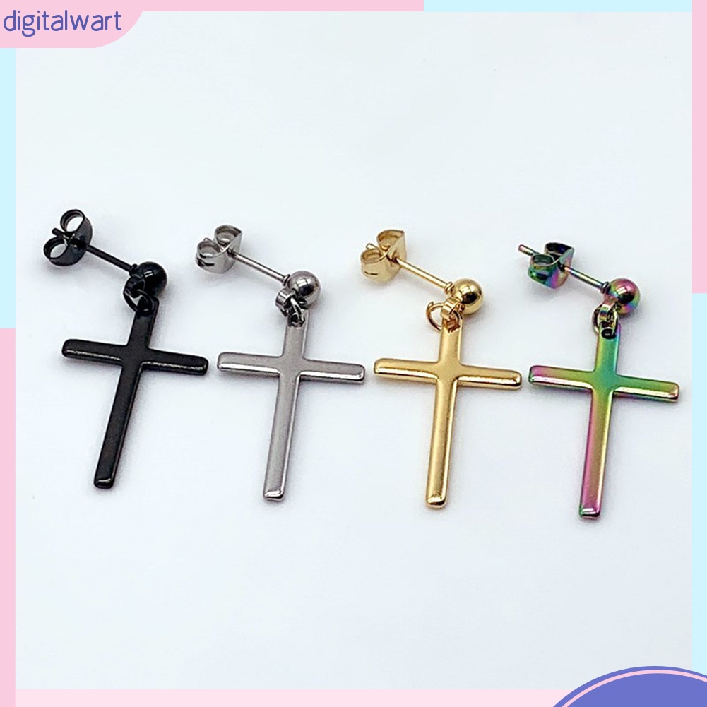 1 Khuyên Tai Hình Thánh Giá Cá Tính