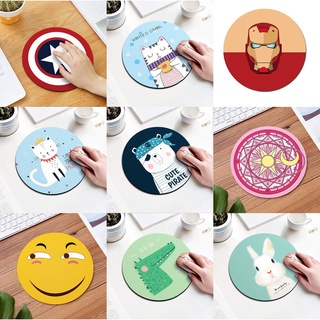 Combo 2 miếng lót chuột dễ thương hình tròn 20 x 20cm