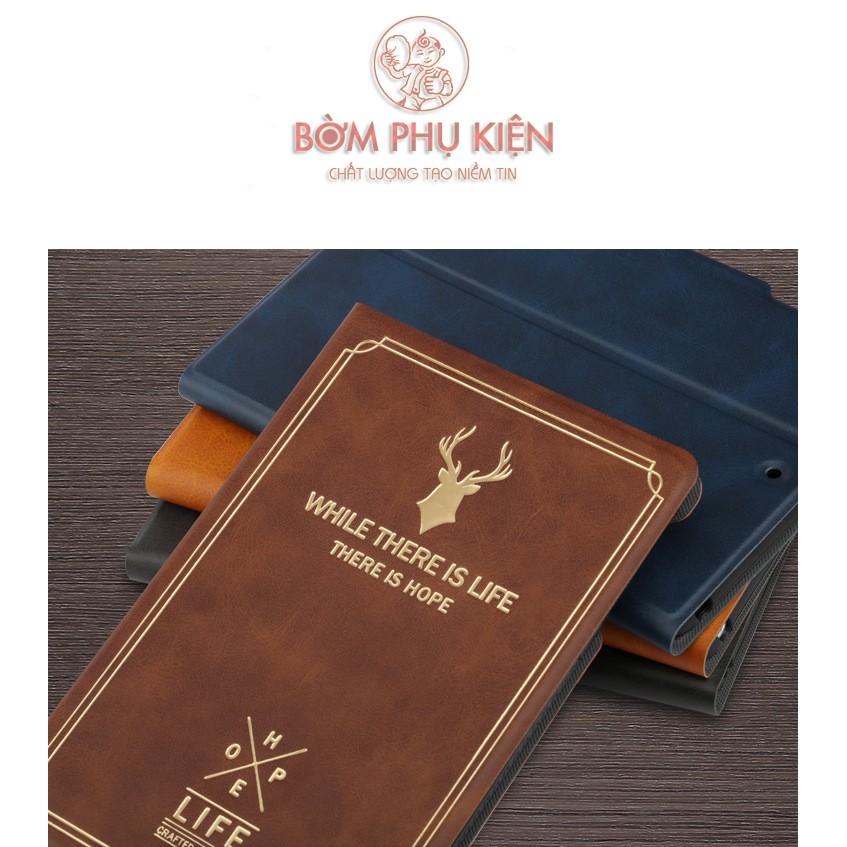 [GIÁ SIÊU RẺ] Ốp Lưng, Bao Da iPad da PU cao cấp logo đầu tỳ hưu sắc nét cực HOT | BigBuy360 - bigbuy360.vn