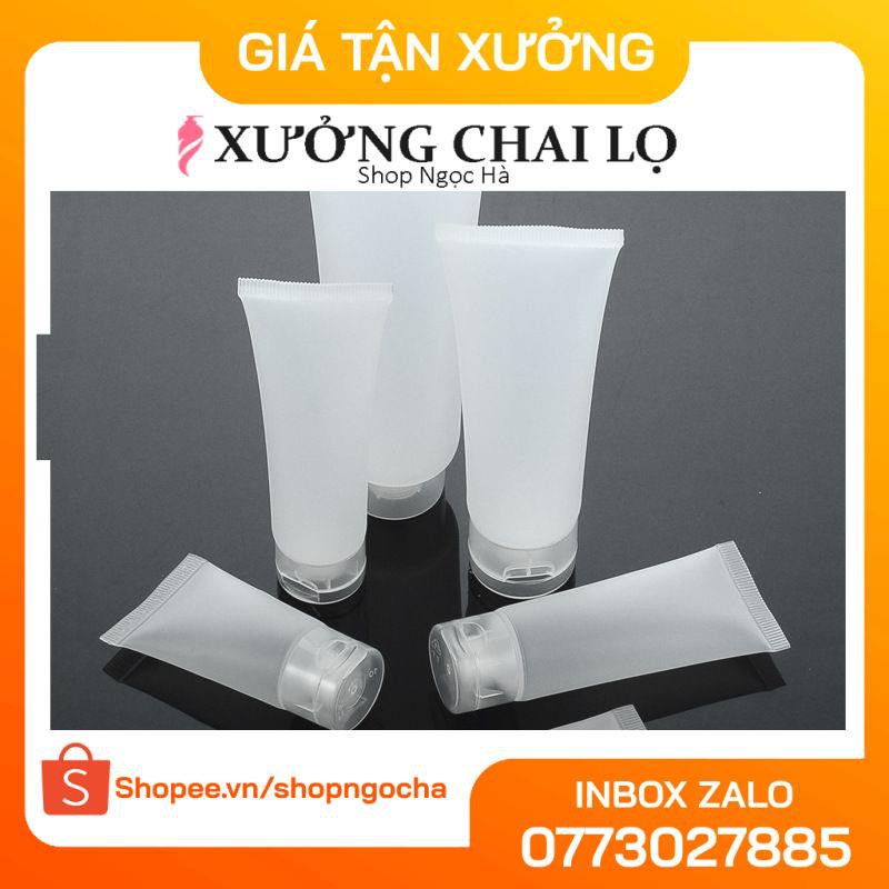 Tuýp Chiết Mỹ Phẩm ❤ GIÁ RẺ NHẤT ❤ Tuýp nhựa (tube) chiết mỹ phẩm 5ml,10ml,20ml,30ml,50ml,70ml,100ml,150ml,250ml