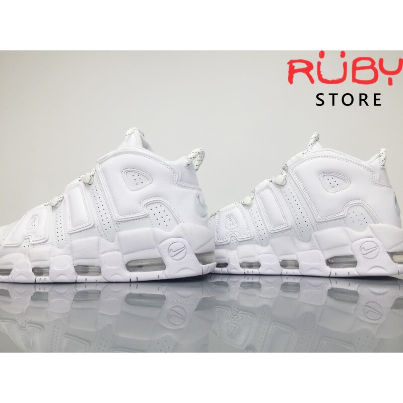 Giày Uptempo Trắng Full