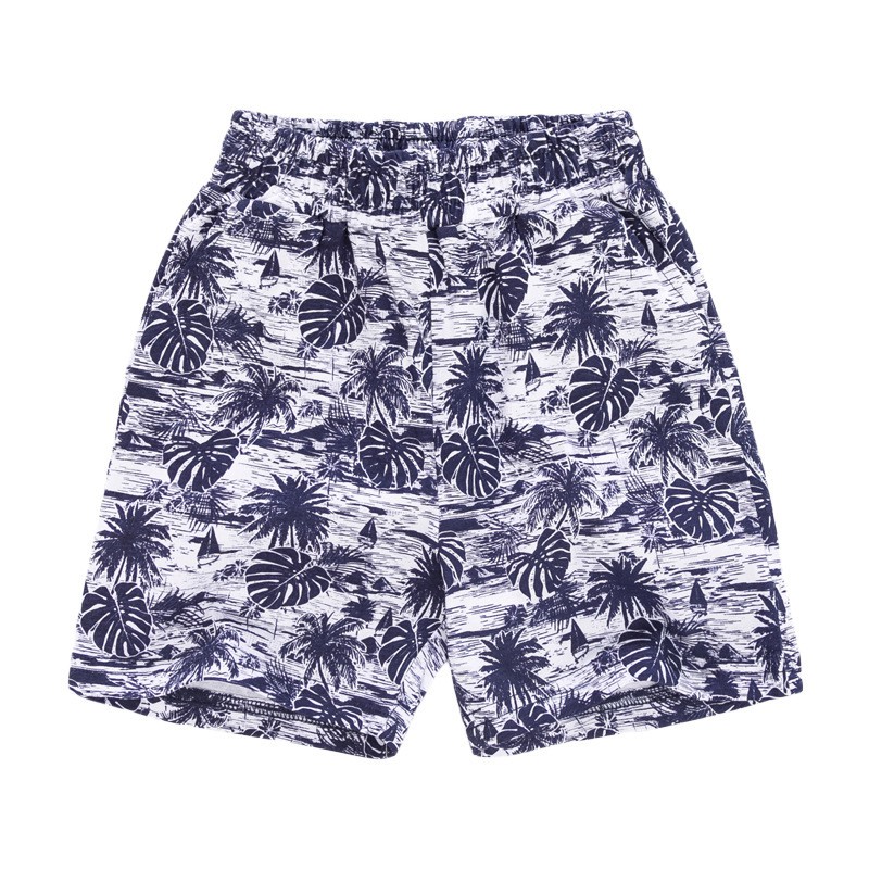 Mã QW124 quần short, quần đùi in hình cây dừa của Little Maven cho bé trai