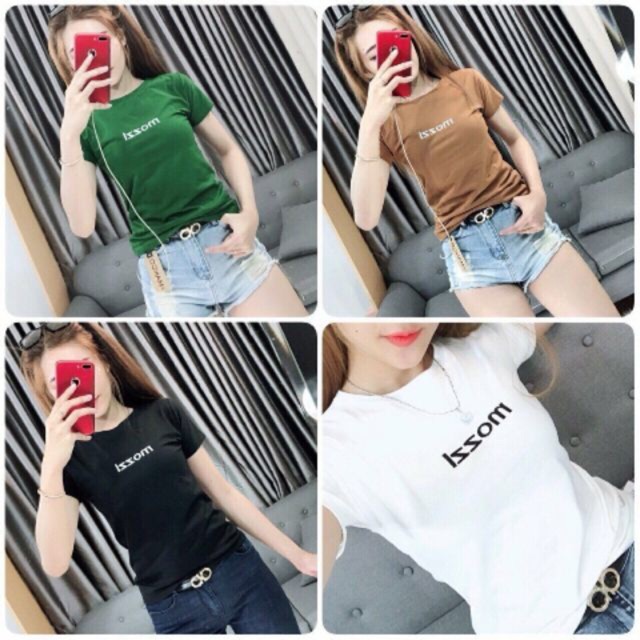 Áo thun mozzi về lại kèm hình thật