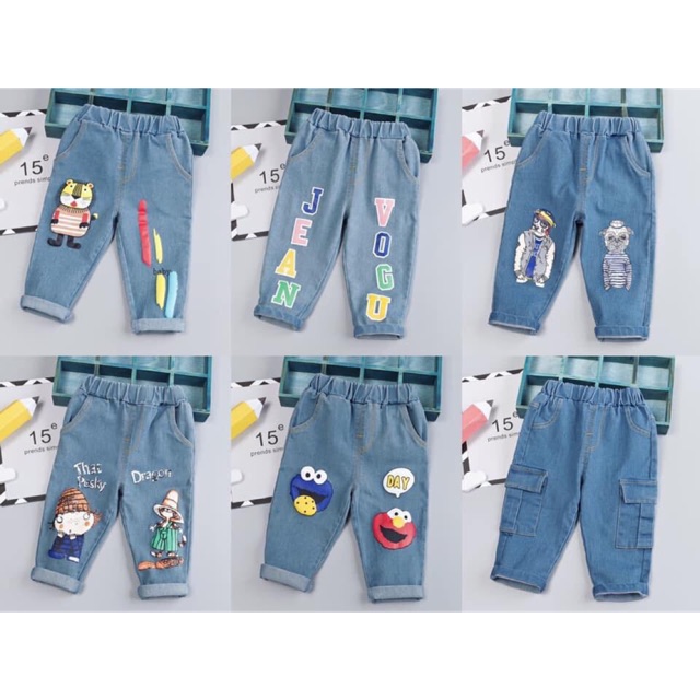 Quần bò Jeans siêu chất cho bé