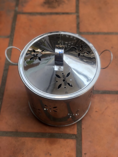 Thùng đốt vàng mã cỡ trung- KT: phi 27x29