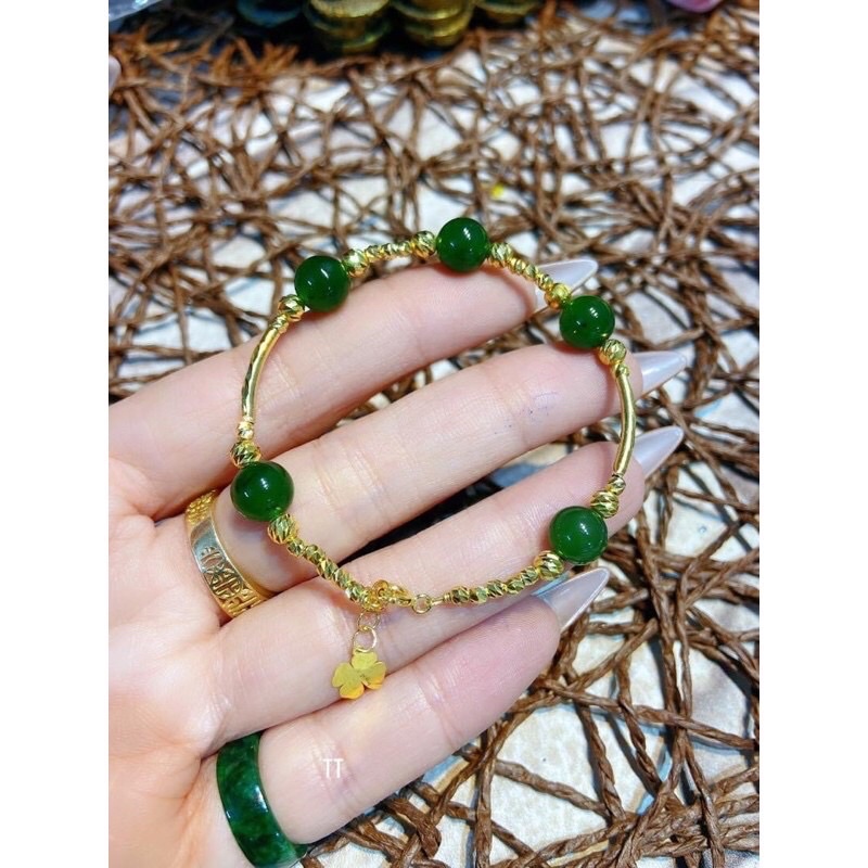 Phụ kiện mix vòng tay gold 1 0 k