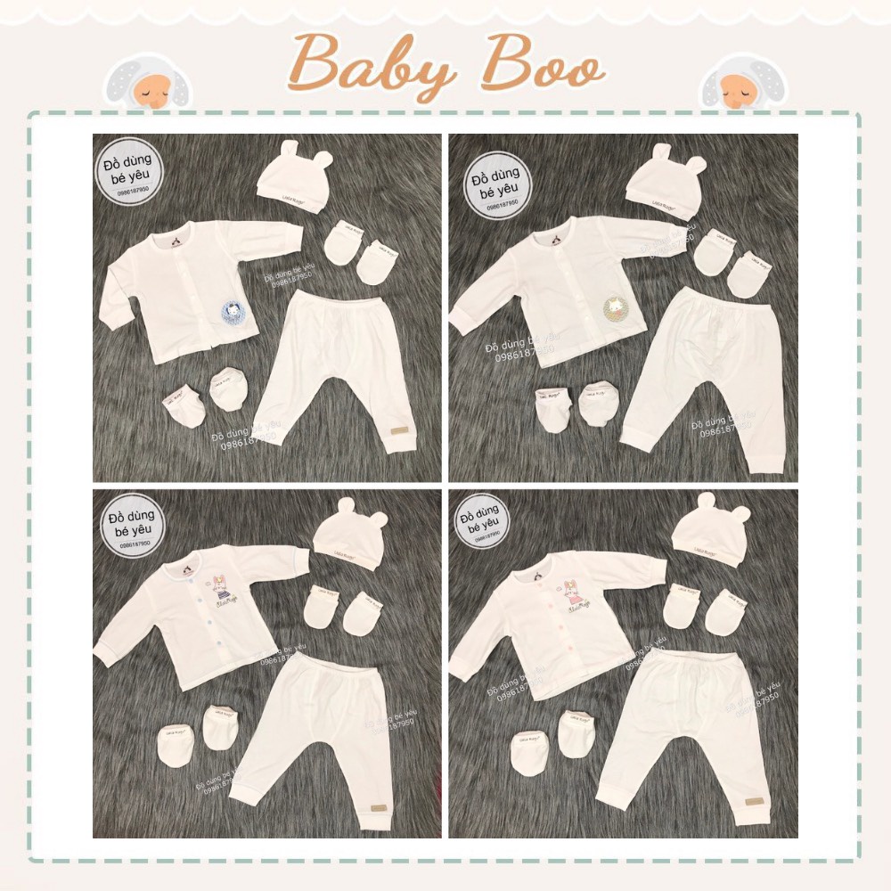 Bộ sơ sinh Uala petit [ babyboo]