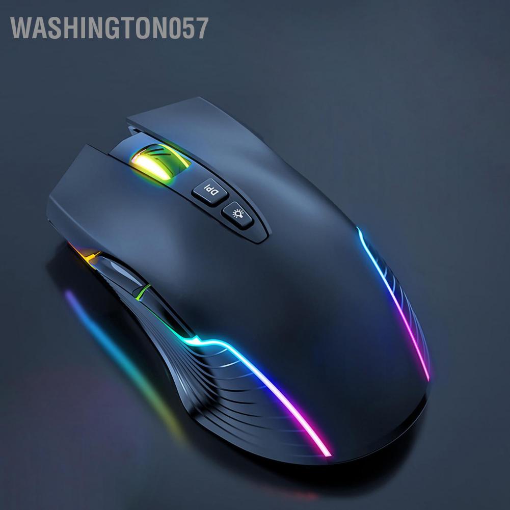 Có thể bán buôn Chuột không dây USB chơi game tiện dụng có thể sạc lại cho máy tính xách tay PC Washington057 Hàng giao ngay