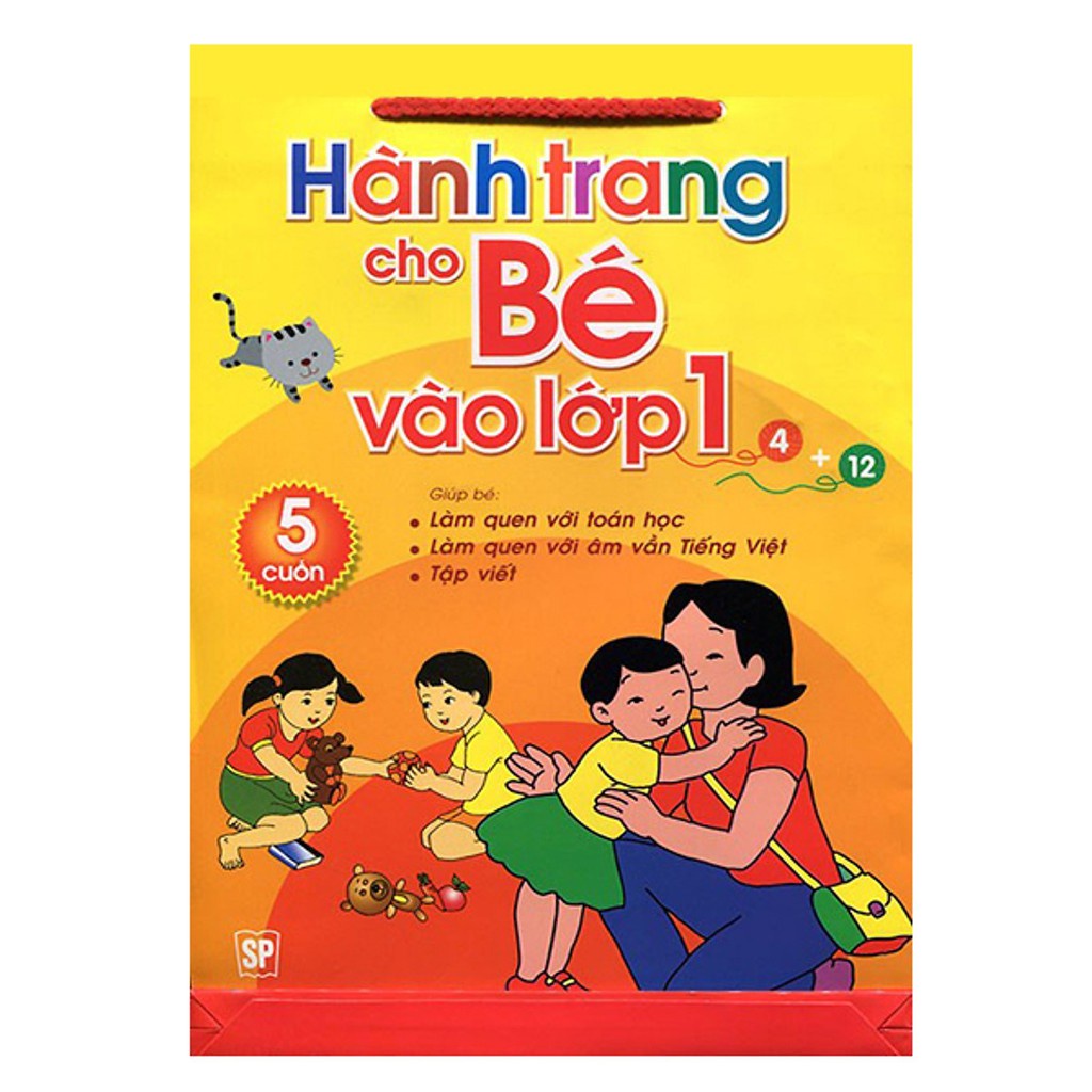 Sách - Hành Trang Cho Bé Vào Lớp 1 ( TÚI 6 CUỐN) - TSMN