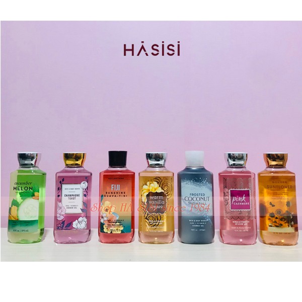 Gel Tắm Nước Hoa Bath and Body Works Shower Gel Moussant 295ml Các Mùi - INBOX SHOP ĐỂ LỰA MÙI