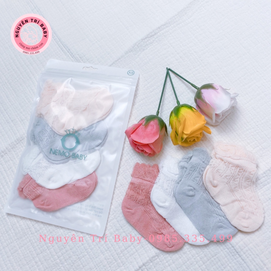 Tất lưới Mùa hè Cho bé Nemo baby kiểu dáng Hàn quốc