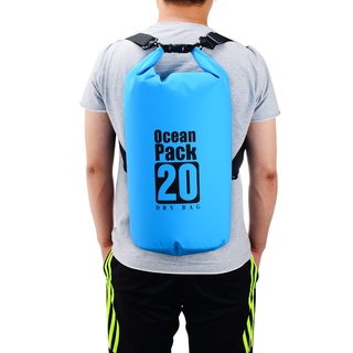 Túi Khô Thể Thao Chống Nước 100% Có 2 Quai ,Đi Biển,Du Lịch Loại 20L