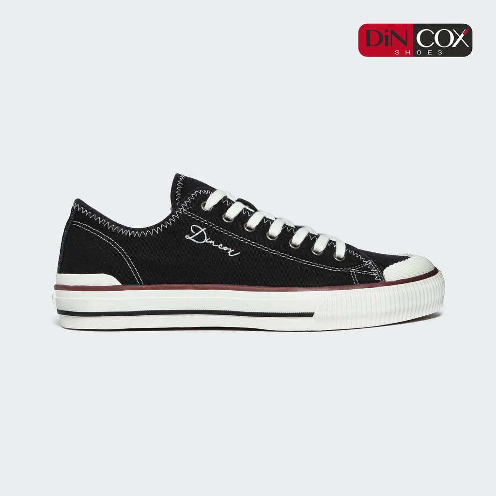 DINCOX Shoes Hà Nội Giày Đôi Nam Nữ Chính Hãng D21 White/ Black