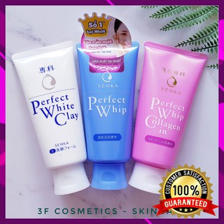 Sữa rửa mặt tạo bọt chiết xuất tơ tằm trắng Senka Perfect Whip