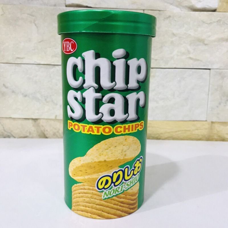 (5 vị) Bánh snack khoai tây chiên Chip Star YBC 50gr