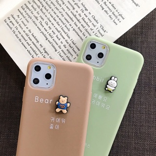 Ốp lưng iPhone silicone dẻo họa tiết 3D nổi