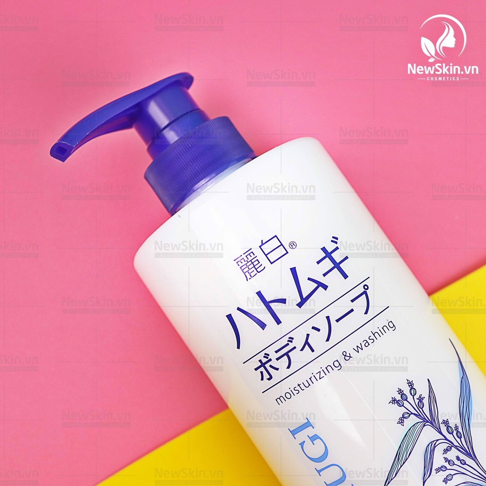 Sữa tắm HATOMUGI Moisturizing Washing dưỡng ẩm trắng da 800ml