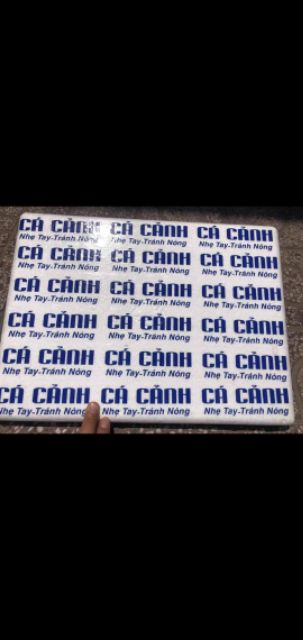Băng Keo In Logo Cá Cảnh - Chuyên dùng để ship cá đi xa - 1 Cuộn