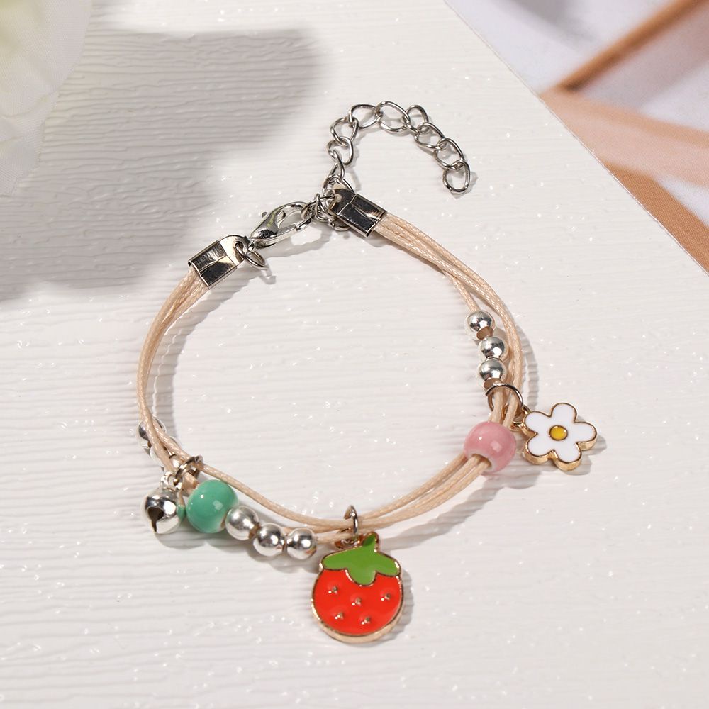 Vòng Tay Dây Bện Phối Hạt Sáng Tạo Thời Trang Cho Nữ