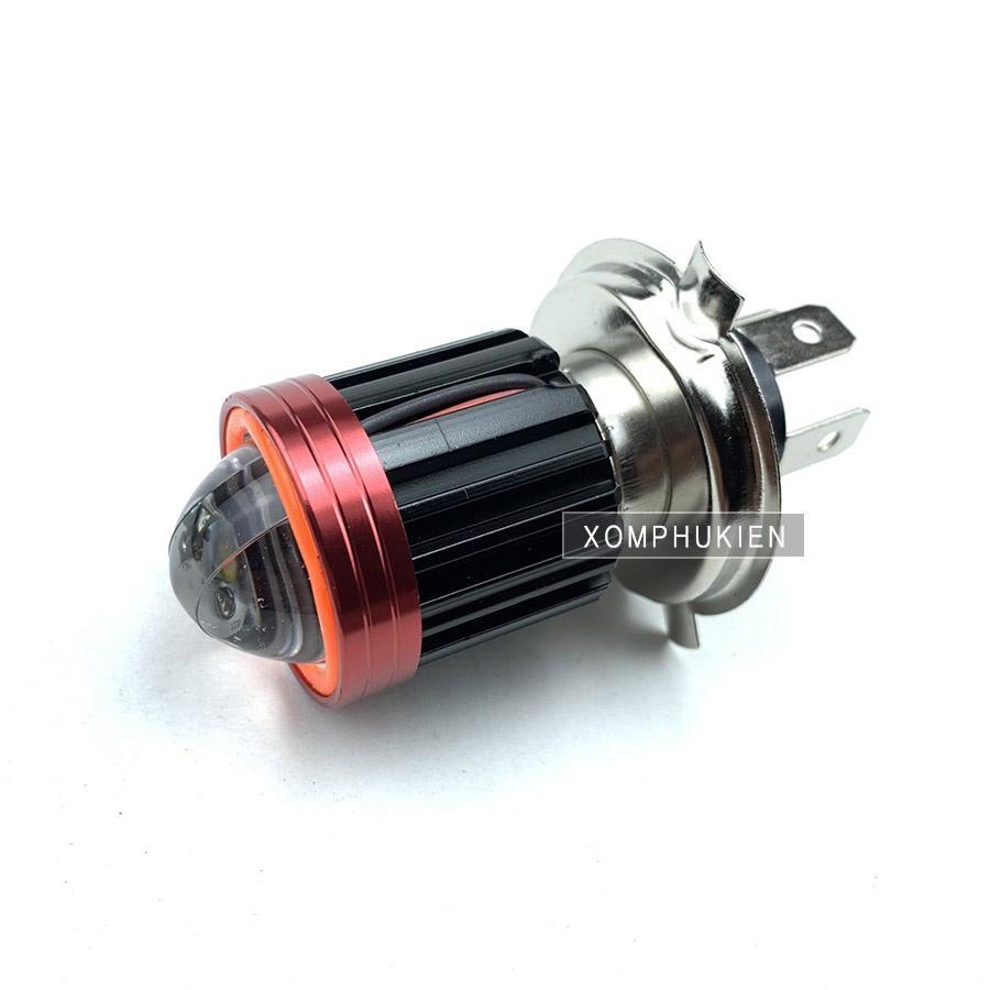 Đèn Pha Bi Cầu 2 Chế Độ Cos Vàng, Pha Trắng